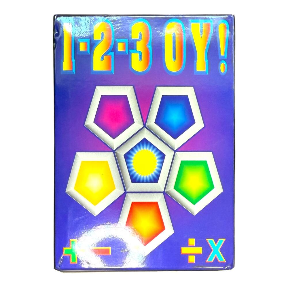 Dream Green 1-2-3 OY! Card Game - Open Box, Cards Sealed, Excellent Condition